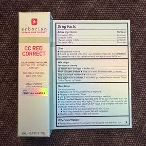 Erborian CC Red Correct Cream